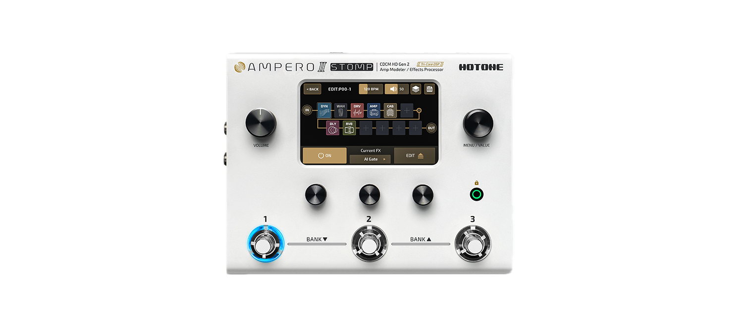 Hotone Ampero II Stomp
