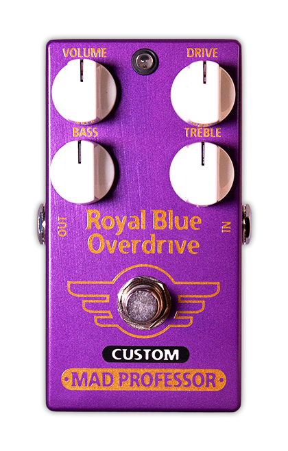 Mad Professor Royal Blue Overdrive Custom