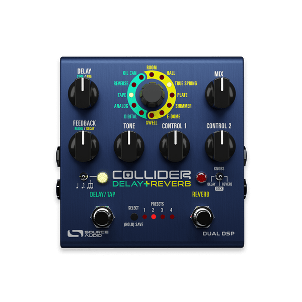 Source Audio Collider Delay+Reverb