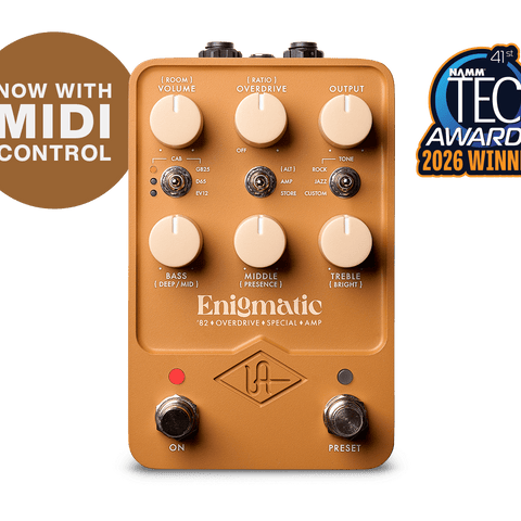 Universal Audio UAFX Enigmatic '82 Overdrive Special Amp