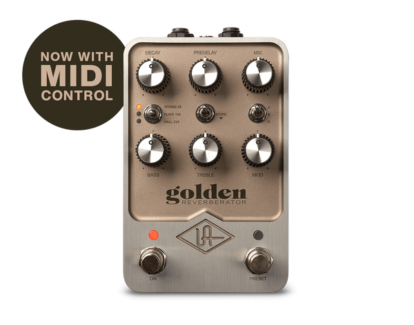 Universal Audio UAFX Golden Reverberator