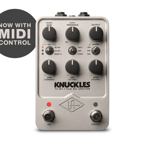 Universal Audio UAFX Knuckles '92 Rev F Dual Rec Amplifier