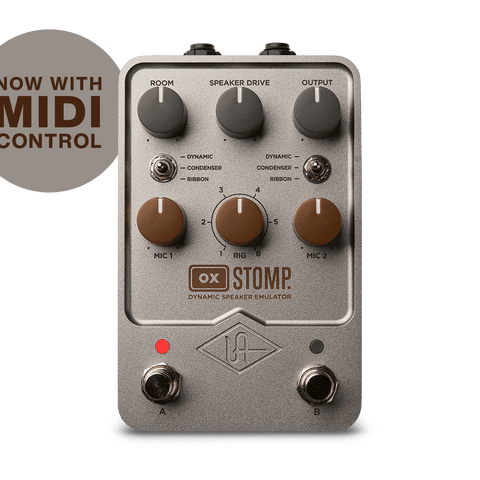 Universal Audio UAFX OX Stomp Dynamic Speaker Emulator
